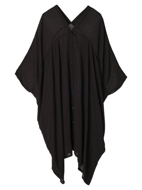 earth music&ecology「レーヨンビッグシャツチュニック」|チュニック|