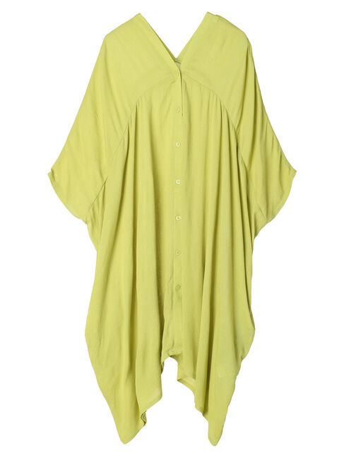 earth music&ecology「レーヨンビッグシャツチュニック」|チュニック|