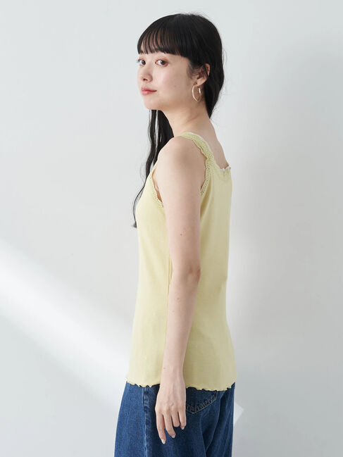 earth music&ecology「ダブルレースタンクトップ」|インナー|