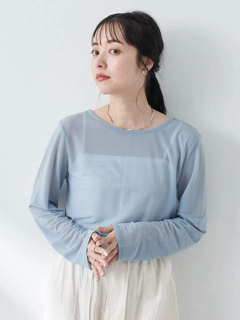 earth music&ecology「シアーカットプルオーバー」|Tシャツ・カットソー|