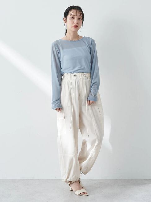 earth music&ecology「シアーカットプルオーバー」|Tシャツ・カットソー|