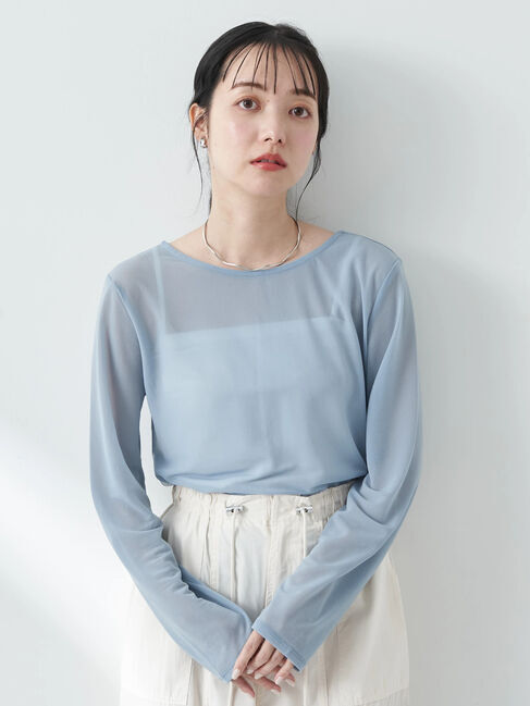 earth music&ecology「シアーカットプルオーバー」|Tシャツ・カットソー|