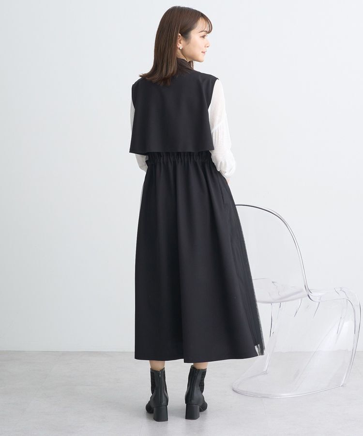 earth music&ecology「サイドプリーツジレンチ」|トレンチコート|