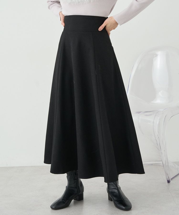 earth music&ecology「バックレースアップスカート」|フレア|