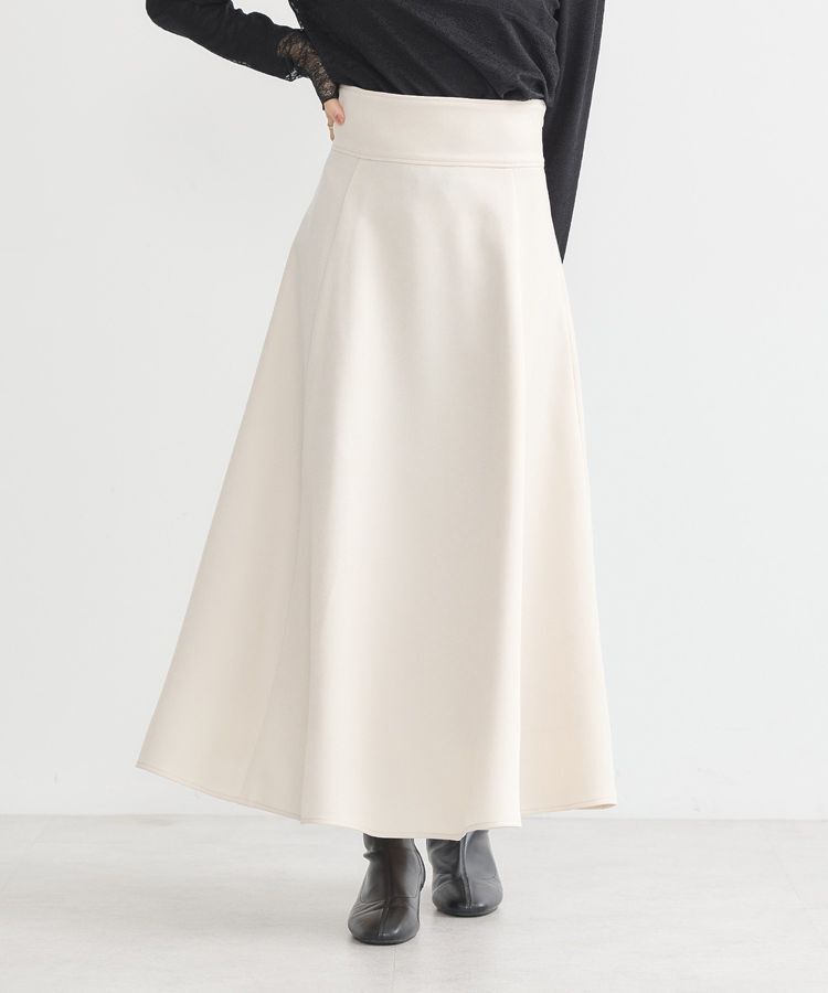 earth music&ecology「バックレースアップスカート」|フレア|