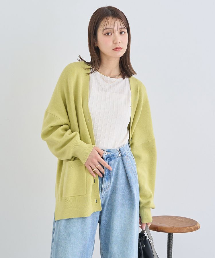 earth music&ecology「やわらかタッチカーディガン」|カーディガン|