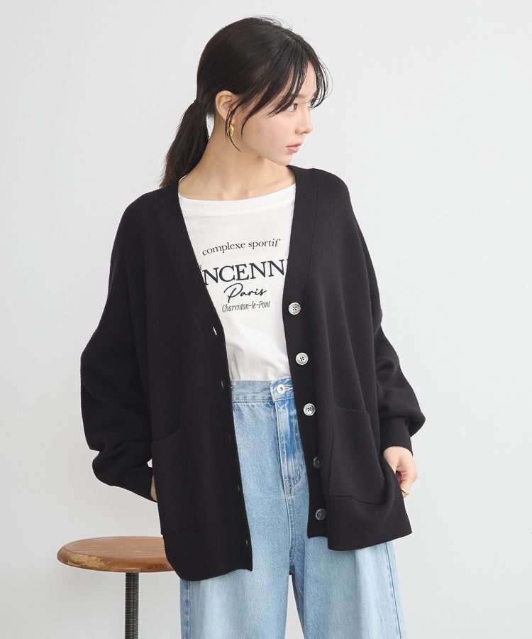 earth music&ecology「やわらかタッチカーディガン」|カーディガン|