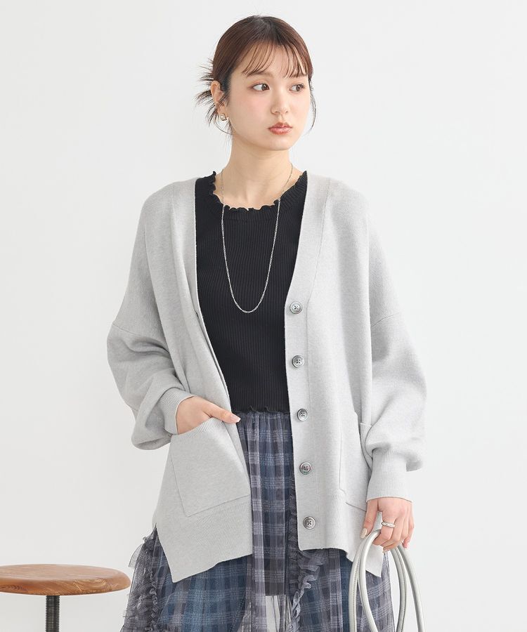 earth music&ecology「やわらかタッチカーディガン」|カーディガン|