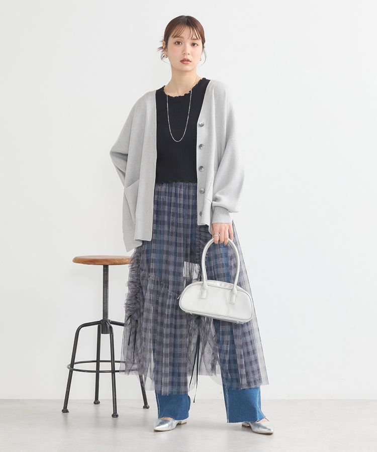 earth music&ecology「やわらかタッチカーディガン」|カーディガン|