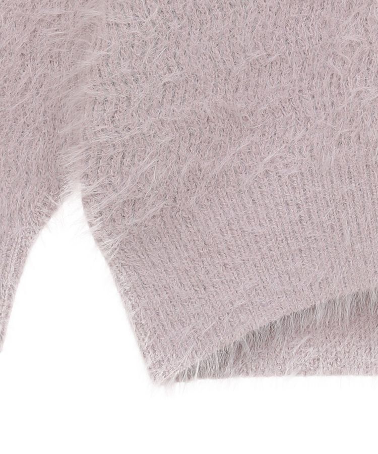 earth music&ecology「モヘヤライクレースニット」|ニット・セーター|