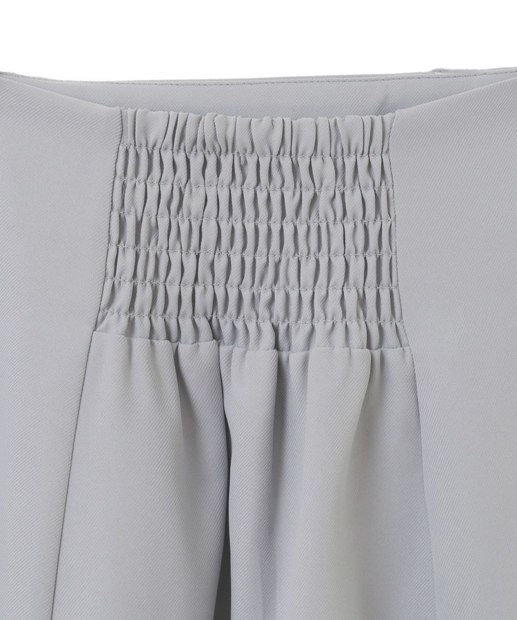 earth music&ecology「レースアップハイウエストスカート」|フレア|