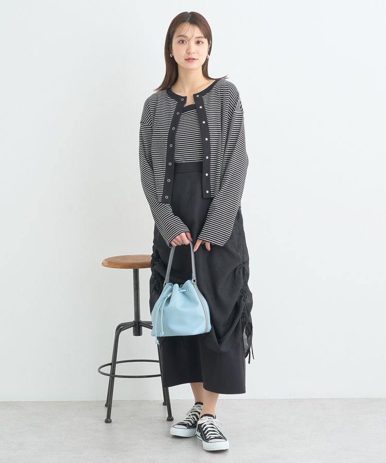 earth music&ecology「バイカラーハンドルドロストバッグ」|ハンドバッグ|