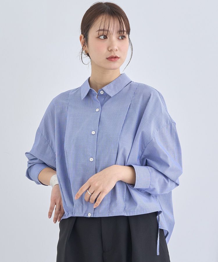 earth music&ecology「TRキュプラドロスロシャツ」|シャツ・ブラウス|