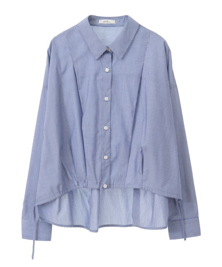 earth music&ecology「TRキュプラドロスロシャツ」|シャツ・ブラウス|