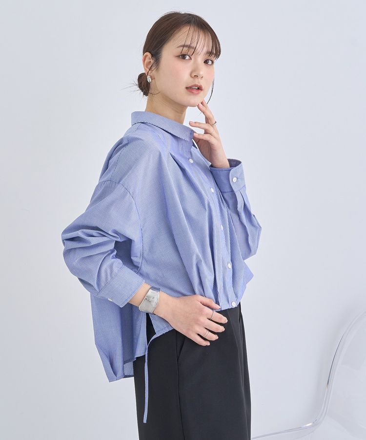 earth music&ecology「TRキュプラドロスロシャツ」|シャツ・ブラウス|