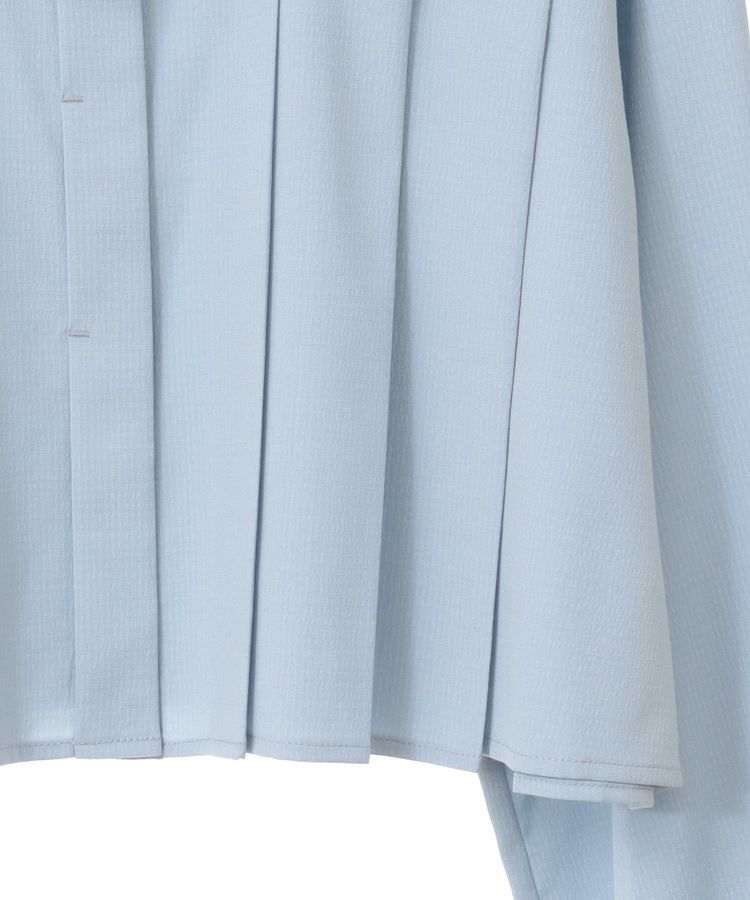 earth music&ecology「タックプリーツショートシャツ」|シャツ・ブラウス|