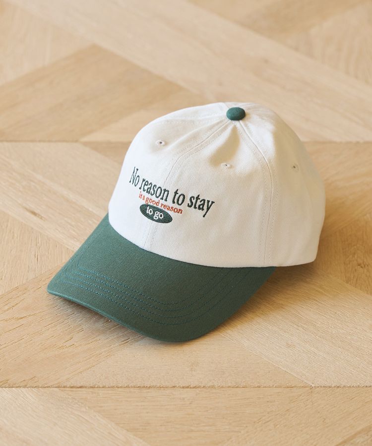 earth music&ecology「ロゴ刺繍配色ツイルキャップ」|その他|