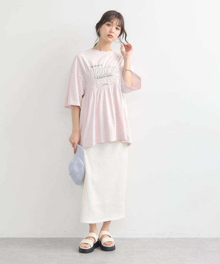 earth music&ecology「ピグメントシャーリングプルオーバー」|Tシャツ・カットソー|