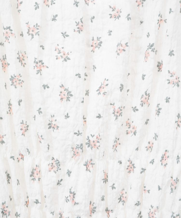 earth music&ecology「花柄ポコポコシャーリングトップス」|Tシャツ・カットソー|