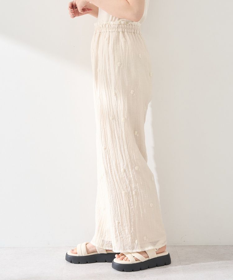 earth music&ecology「3Dフラワーパンツ」|その他|