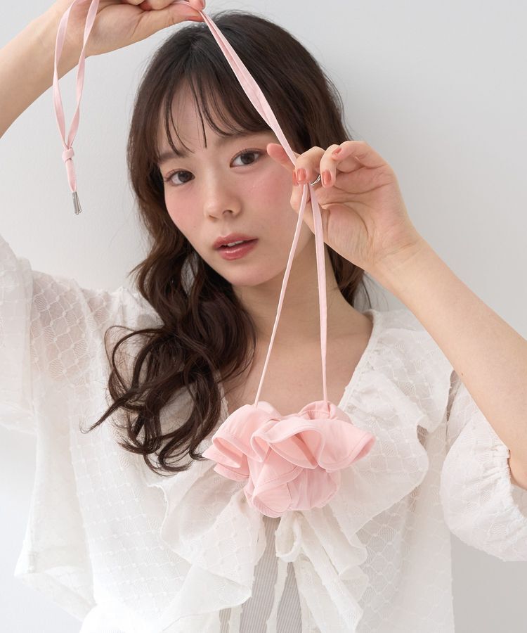 earth music&ecology「ペタルモチーフミニショルダーバッグ」|ショルダー・メッセンジャー|