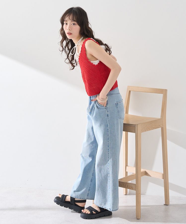 earth music&ecology「クロシェビスチェ」|ベスト・ジレ|