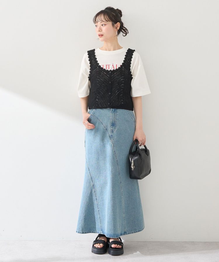 earth music&ecology「クロシェビスチェ」|ベスト・ジレ|