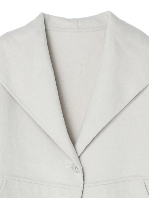  「リサイクルウールリバーライクニュアンスミディコート」|その他|