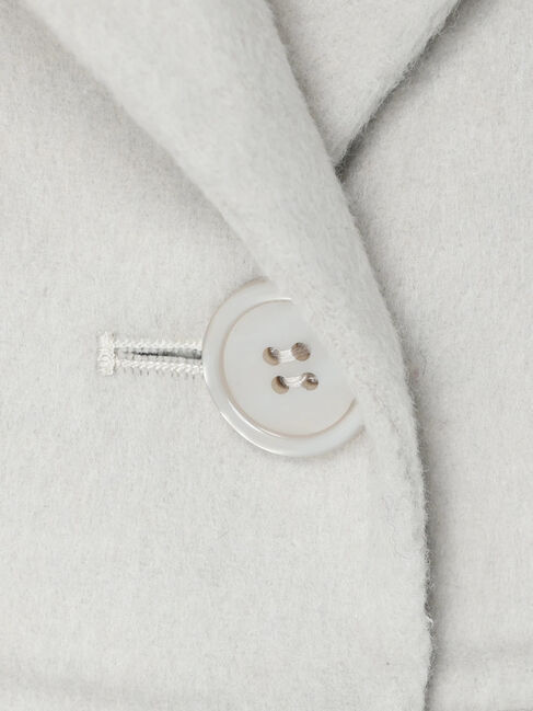  「リサイクルウールリバーライクニュアンスミディコート」|その他|