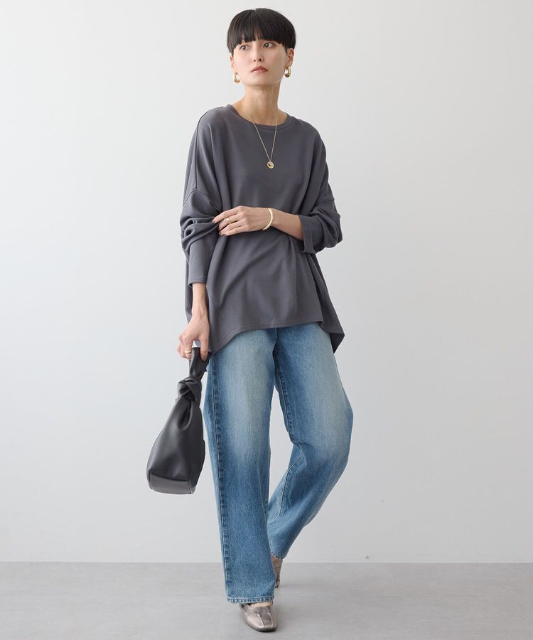 AMERICAN HOLIC「抗菌防臭ライトポンチコクーンカットプルオーバー」|Tシャツ・カットソー|