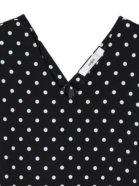 Green Parks「・novem9　ドットpt　Aラインワンピース」|ワンピース|