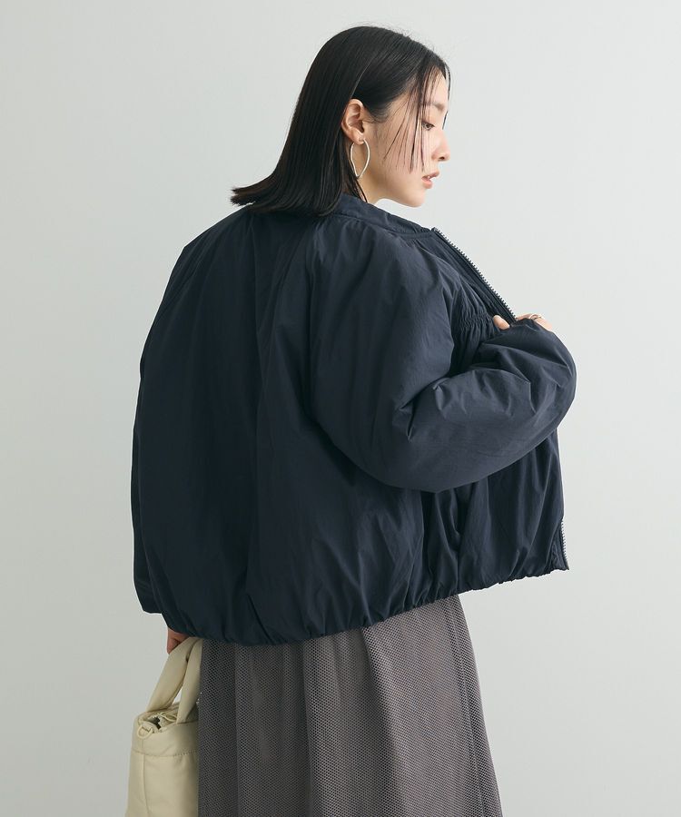 Green Parks「中綿シャーリングブルゾン」|ブルゾン・スタジャン|