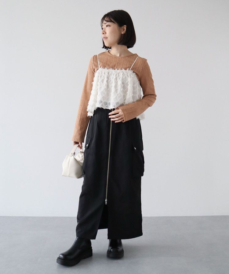 Green Parks「・SUGAR SPOON ミリタリーIラインスカート」|スカート|