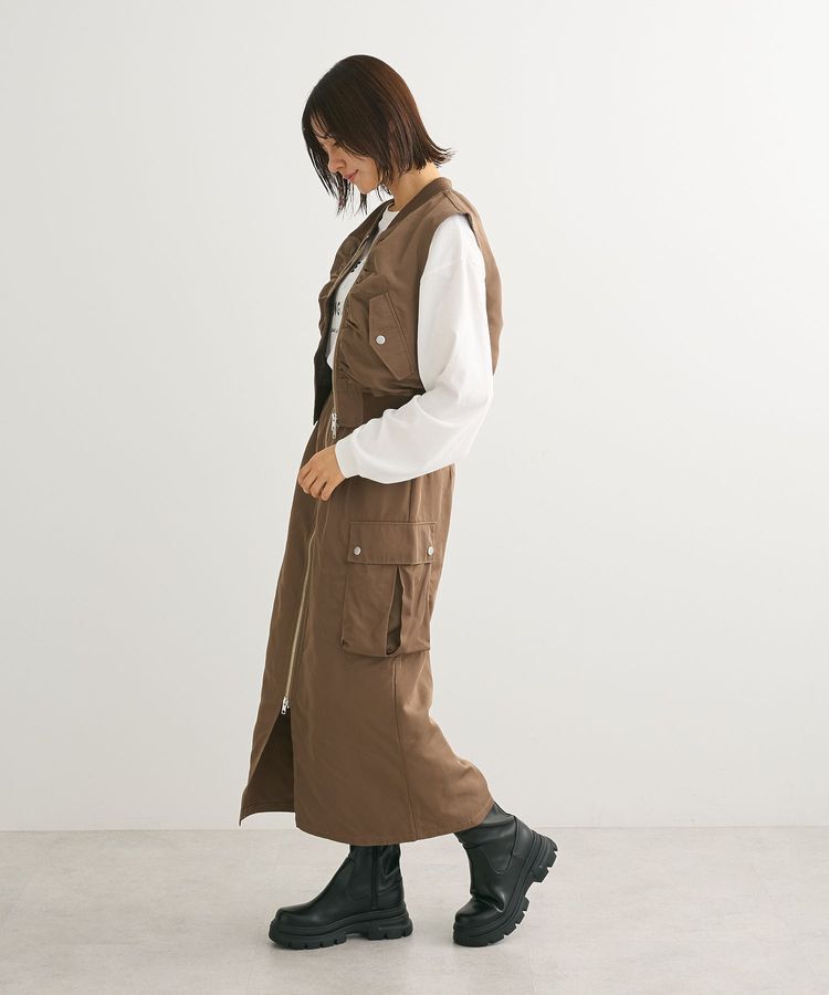 Green Parks「・SUGAR SPOON ミリタリーIラインスカート」|スカート|