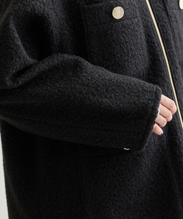 Green Parks「ノーカラーZIPジャコット」|ブルゾン・スタジャン|