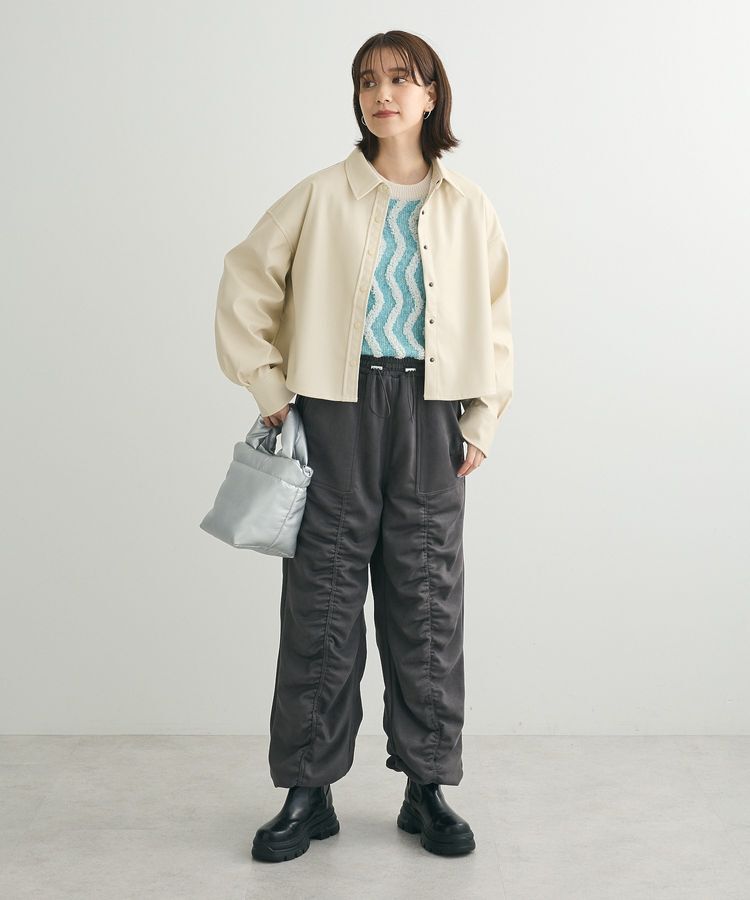 Green Parks「・ELENCARE DUE ブークレナミナミニット」|ニット・セーター|