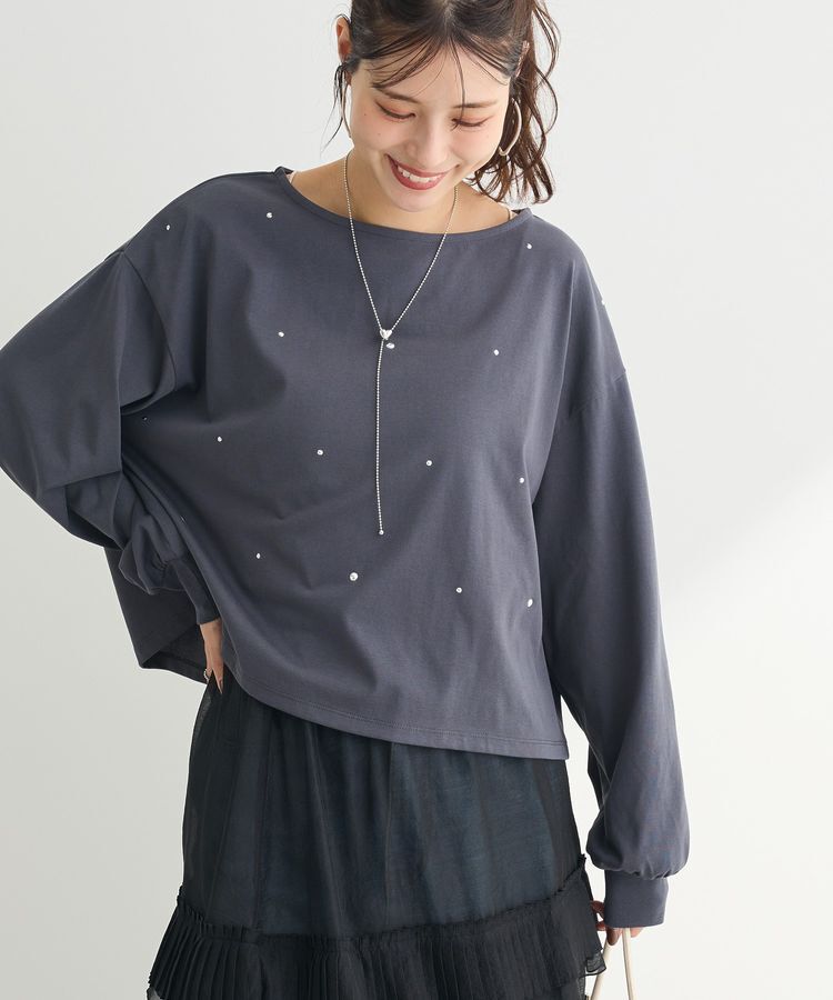 Green Parks「ホットフィットプルオーバー」|スウェット・ジャージ|Charcoal Gray