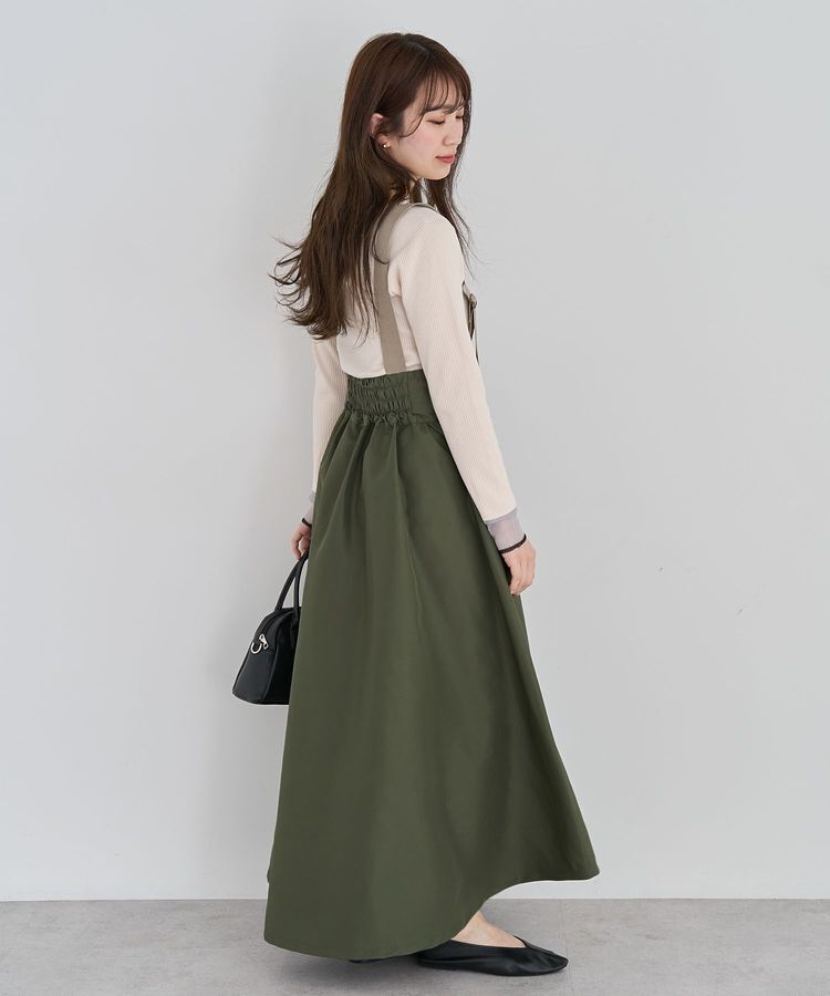 Green Parks「・DOUBLE FLAGS サスペンダーミリタリースカート」|スカート|