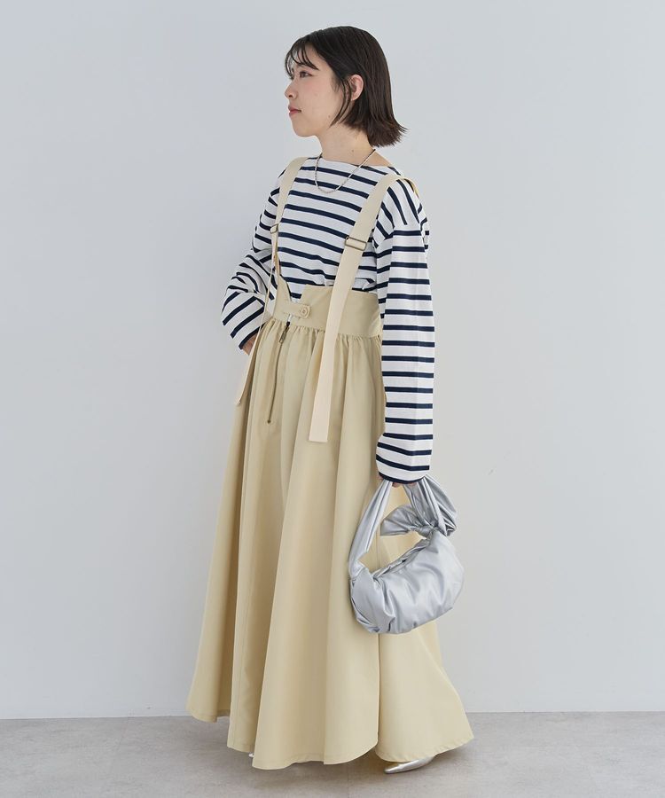 Green Parks「・DOUBLE FLAGS サスペンダーミリタリースカート」|スカート|