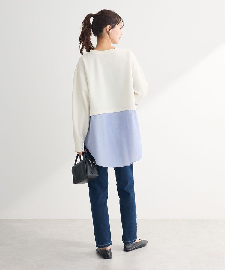 Green Parks「ダンボールドッキングチュニック」|Tシャツ・カットソー|