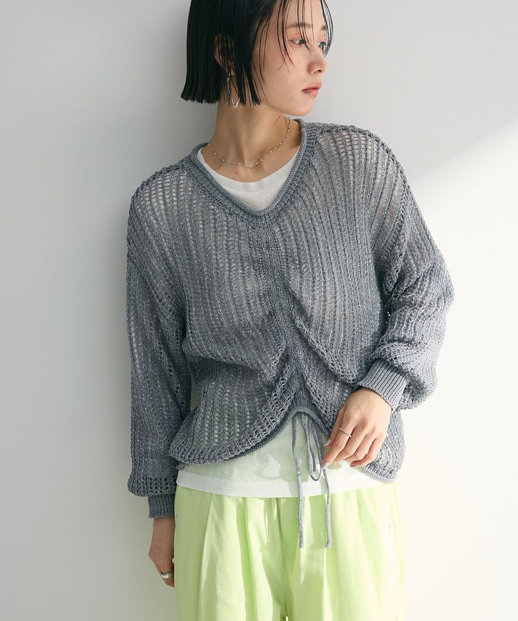 armonia「SET2点２wayシャーリングニット+インナー」|ニット・セーター|