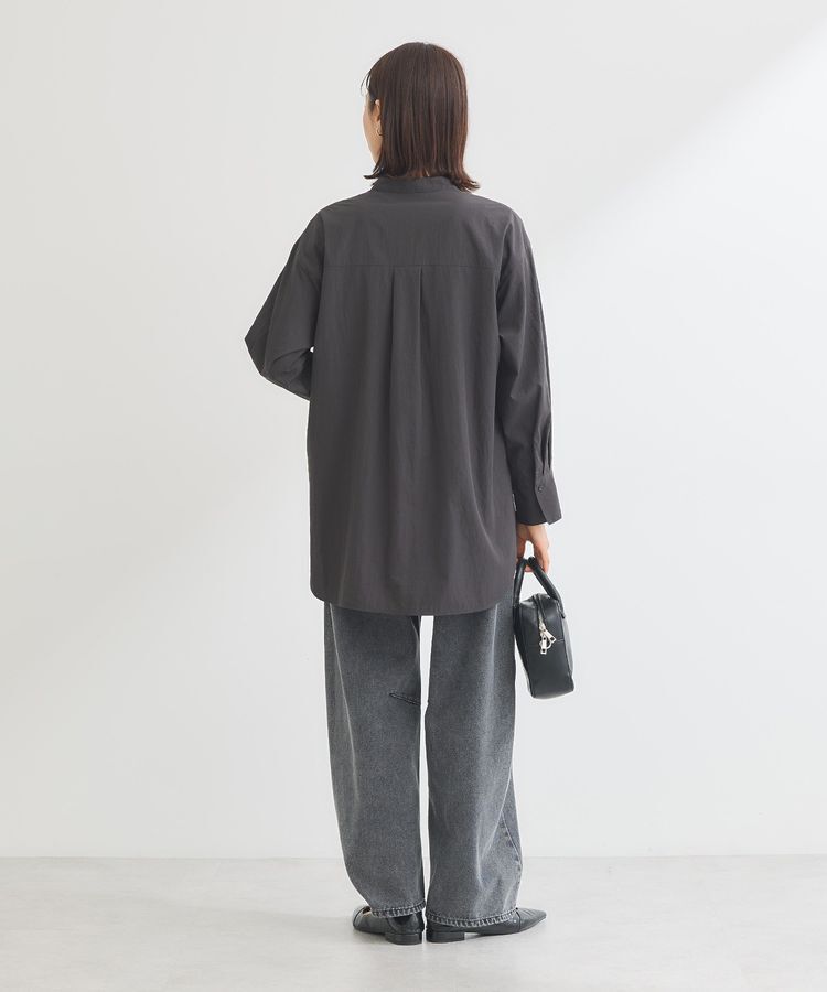 Green Parks「イージーケア比翼フライヨークチュニック」|シャツ・ブラウス|