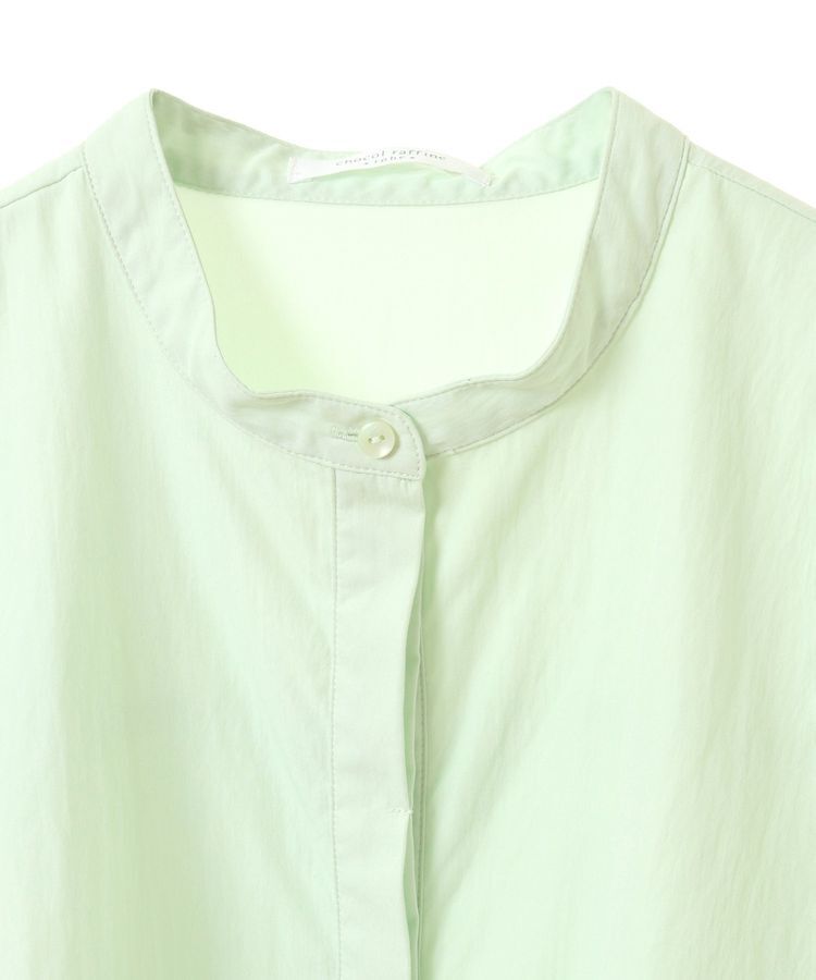 Green Parks「イージーケア比翼フライヨークチュニック」|シャツ・ブラウス|