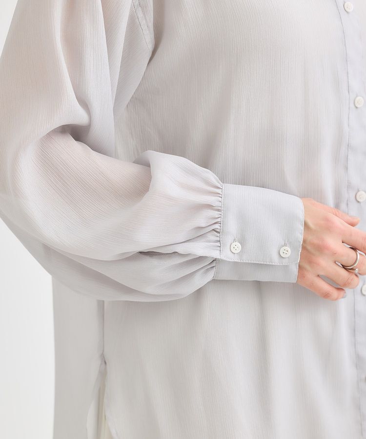 Green Parks「・ELENCARE DUE シアービスチェ付シャツ」|シャツ・ブラウス|