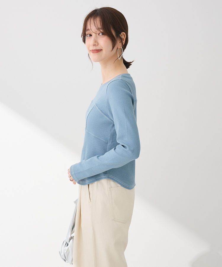 Green Parks「・SUGAR SPOON ビスチェラインリブロンTEE」|Tシャツ・カットソー|