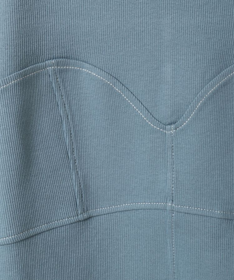 Green Parks「・SUGAR SPOON ビスチェラインリブロンTEE」|Tシャツ・カットソー|