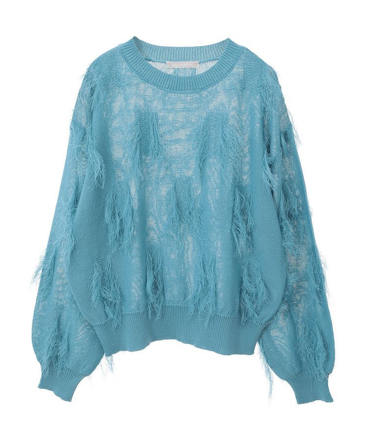 armonia「フリンジニットプルオーバー」|ニット・セーター|
