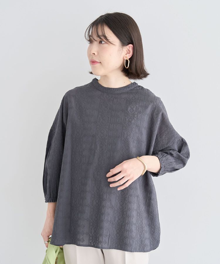 Green Parks「インド綿 SET2点 刺繍ブラウス+タンクトップ」|シャツ・ブラウス|