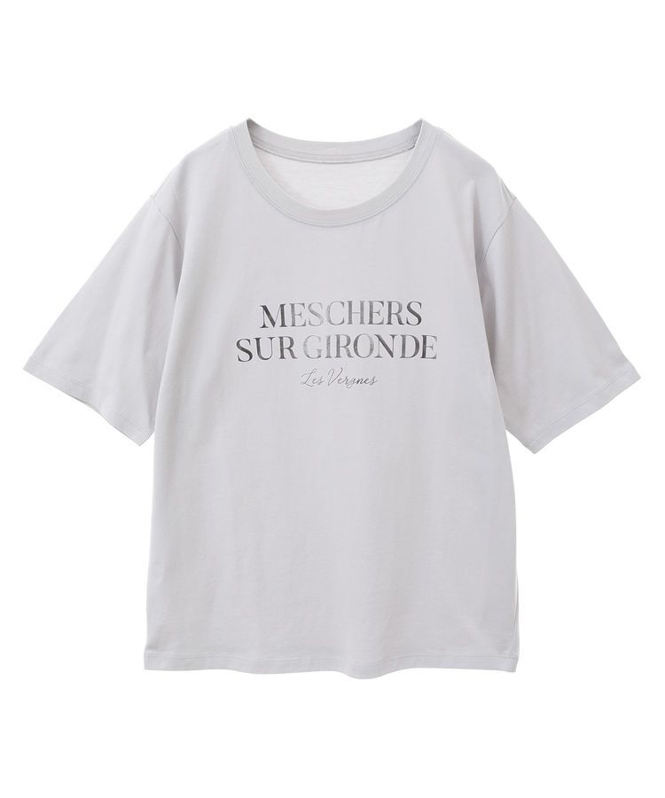 Green Parks「箔プリントフェミニンロゴTシャツ」|Tシャツ・カットソー|