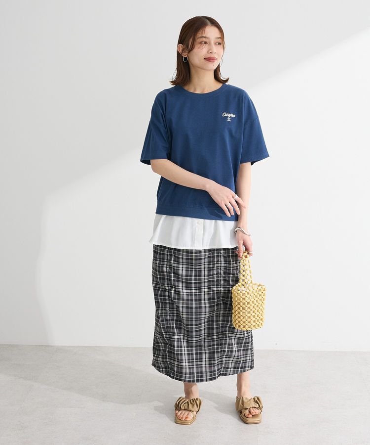 Green Parks「さがら刺繍Tシャツ」|Tシャツ・カットソー|